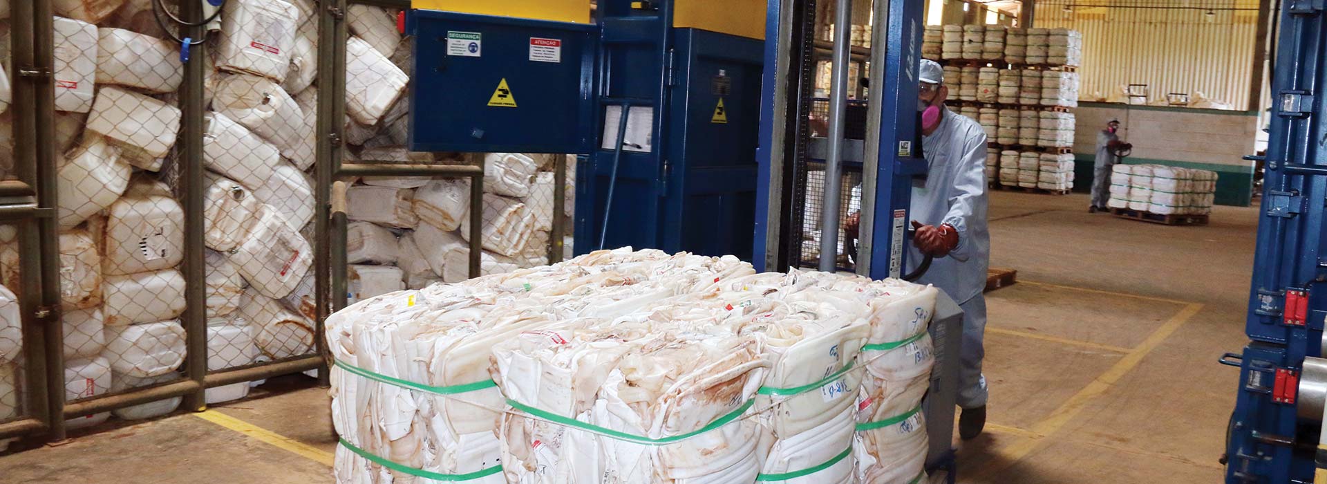 Central de recebimento inpEV em Rondonópolis