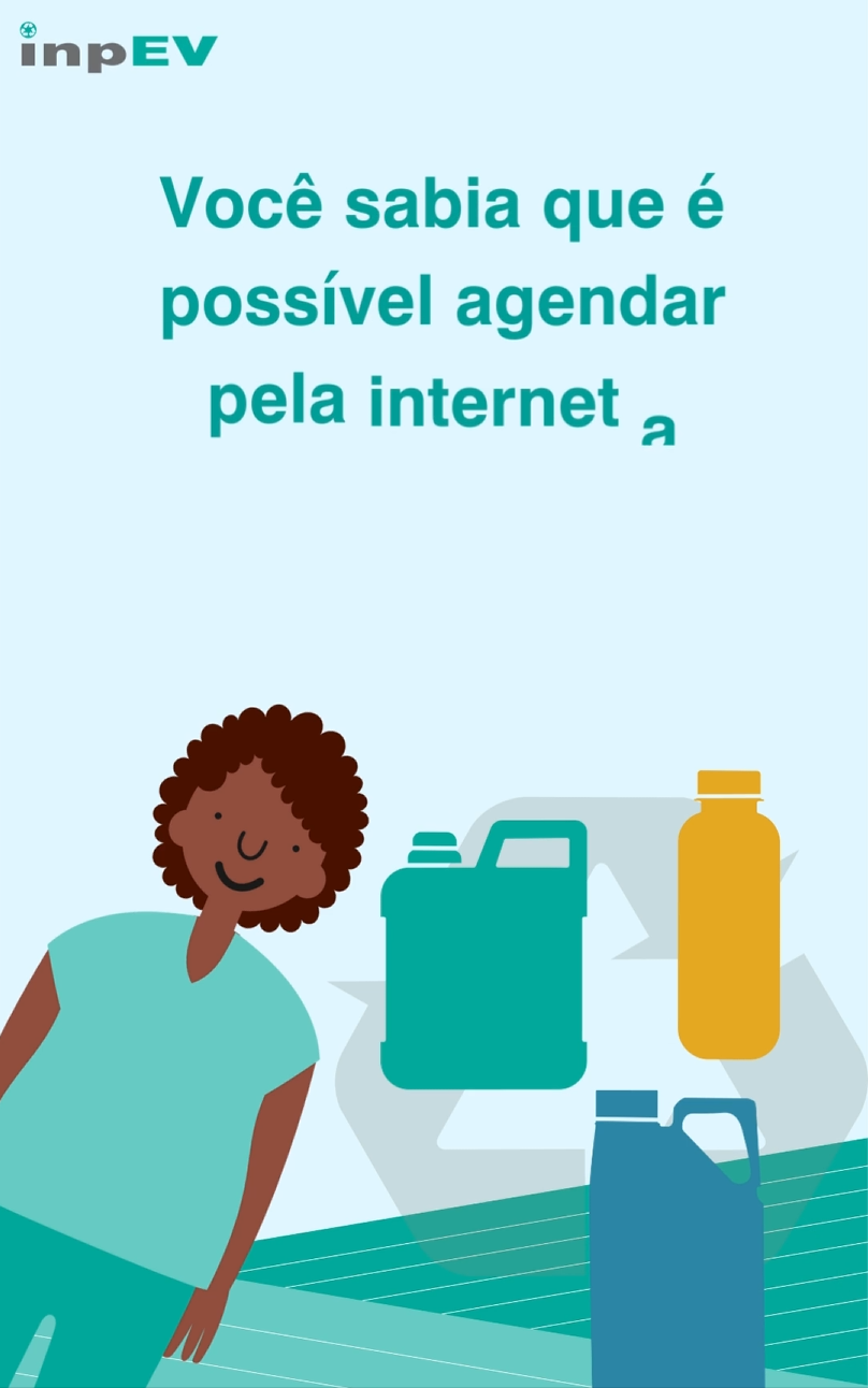 Você sabia que é possível agendar pela internet a devolução de embalagens
