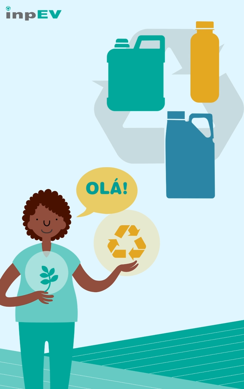 Como preparar as embalagens não laváveis para a devolução