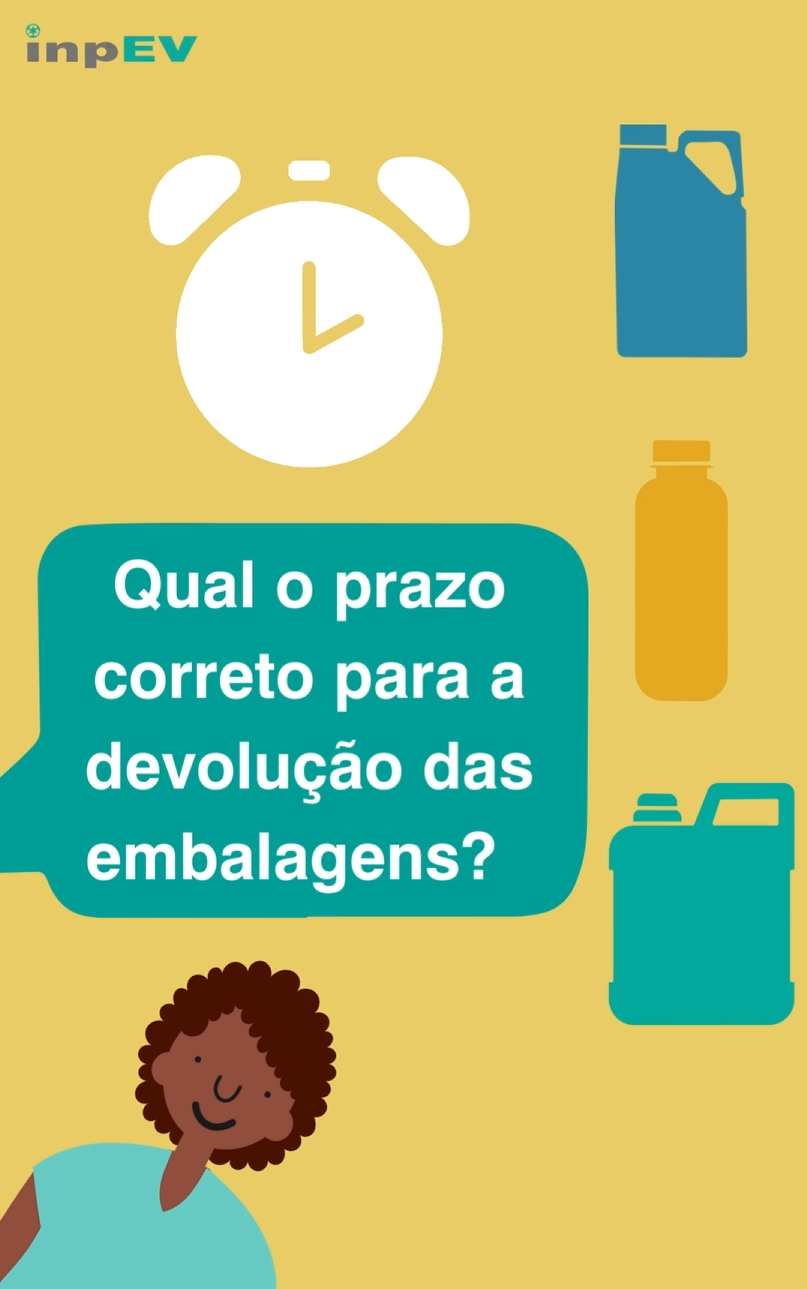 Qual o prazo correto para a devolução das embalagens?